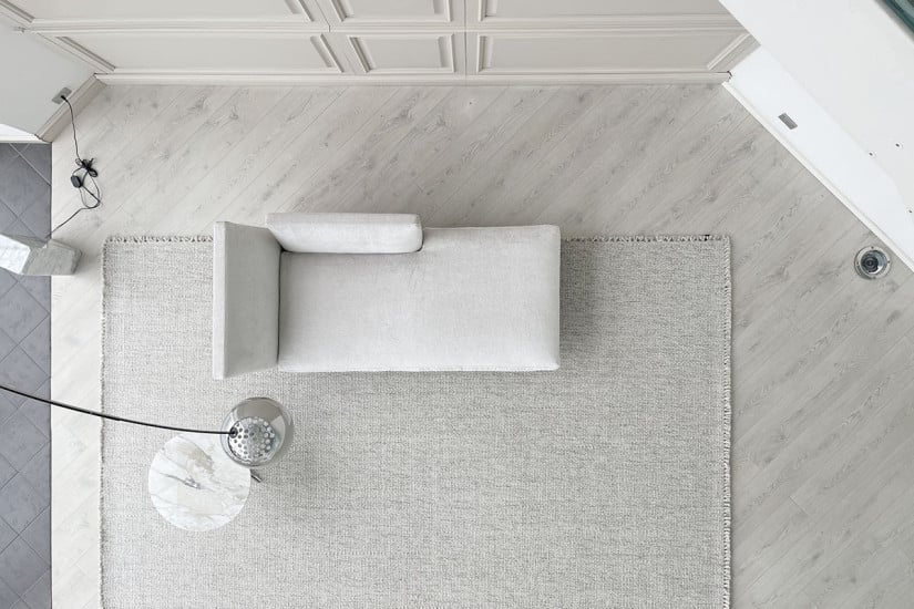 Dormeuse Evergreen in tessuto bianco (Offerta Expo) Flexform - 7
