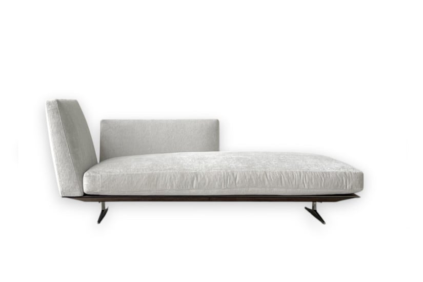 Dormeuse en tissu blanc (Offre Expo) - 8