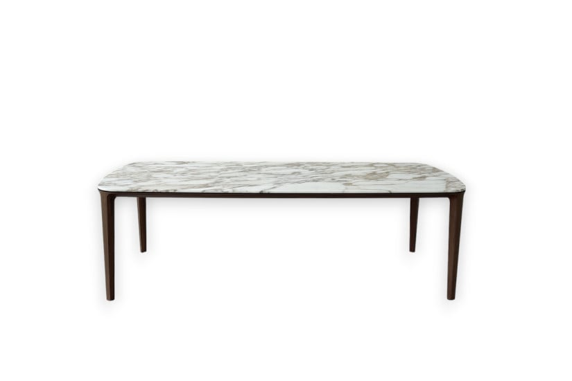 Table Henry en marbre Calacatta (Offre Expo) Poliform - 7