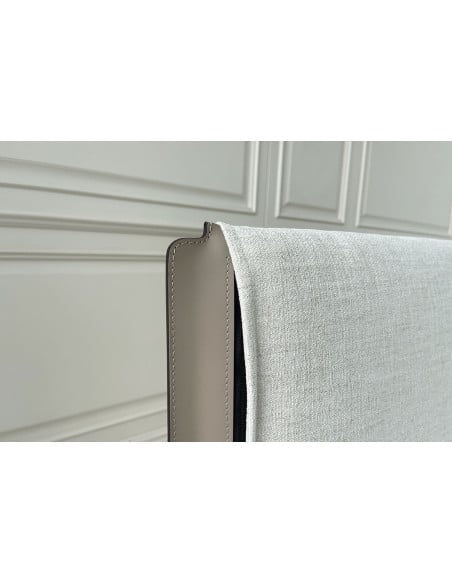 Yume Bed in Sand-Colored Fabric (Expo Offer) Poliform - 5