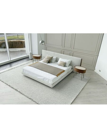 Letto Yume in Tessuto Color Sabbia (Offerta Expo) Poliform - 6