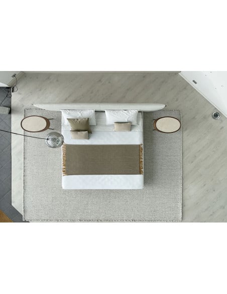 Lit Yume en Tissu Couleur Sable (Offre Expo) Poliform - 8