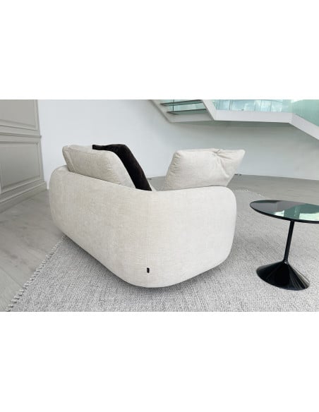 Divan Saint-German boomerang en tissu (Offre Expo) Poliform - 3