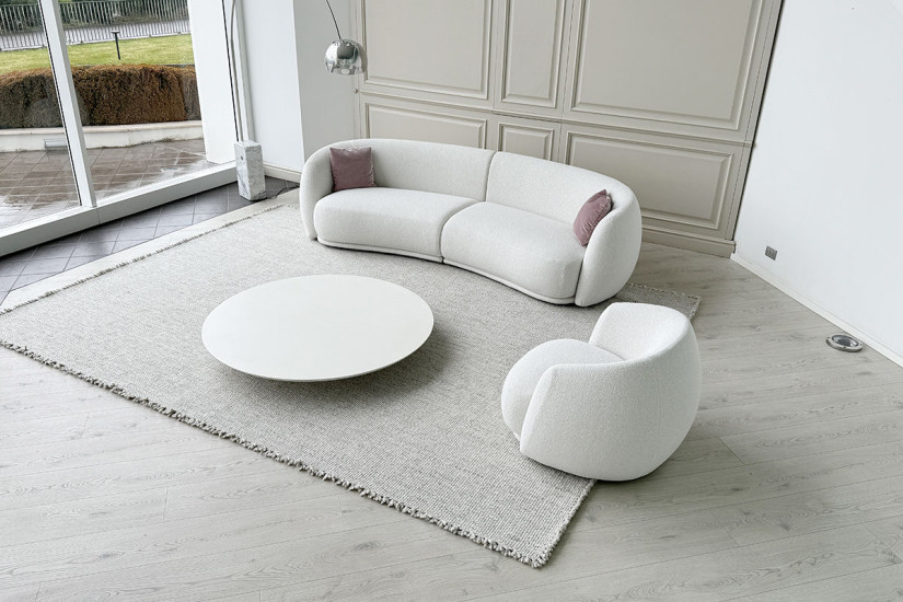 Pacific White Sofa (Expo Offer) Moroso - 5