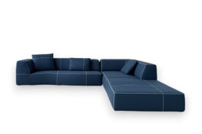Canapé Bend bleu (Offre Expo) B&B Italia - 6