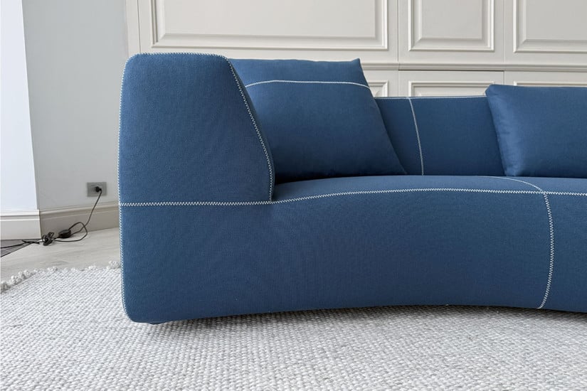 Bend Blue Sofa (Expo Offer) B&B Italia - 3
