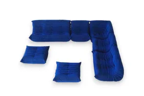 Togo Blue Sofa (Expo Offer) Ligne Roset - 8