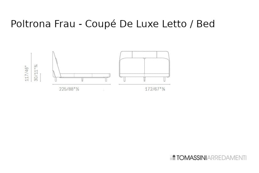 Lit Coupé De Luxe en cuir blanc sale (Offre Expo) Poltrona Frau - 5