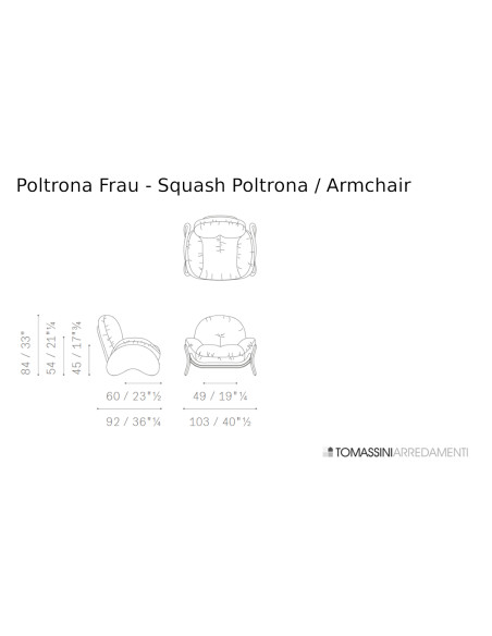 Poltrona Squash Beige (Offerta Expo) Poltrona Frau - 8