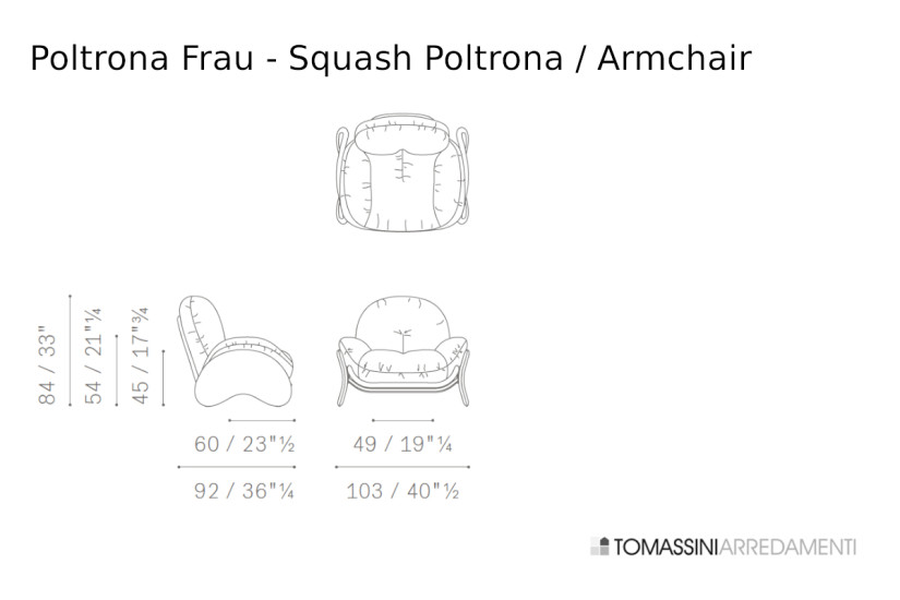 Poltrona Squash Beige (Offerta Expo) Poltrona Frau - 8