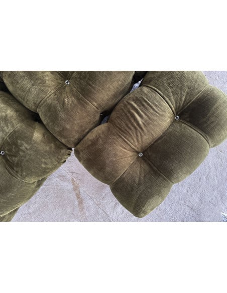 Camaleonda Olive Green Sofa with 4 Elements (Expo Offer) B&B Italia - 5