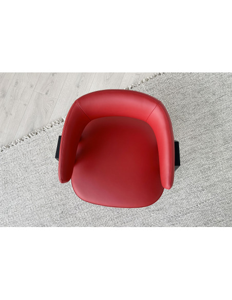 Petit Fauteuil Loai Rouge (Offre Expo) Poliform - 3