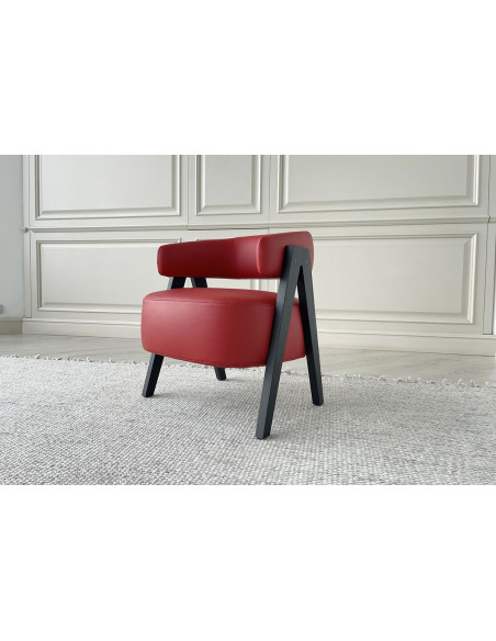 Loai Red Small Armchair (Expo Offer) Poliform - 2
