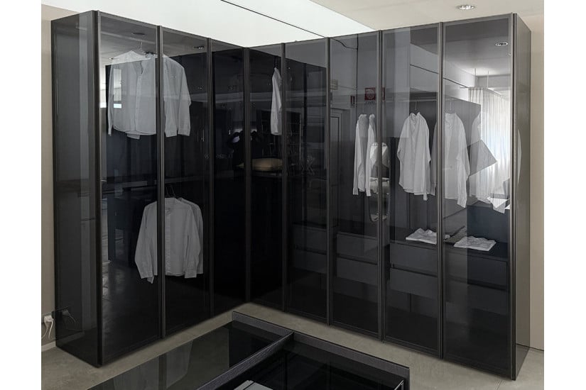 Perry Hinged Doors Wardrobe (Expo Offer) Novamobili - 8