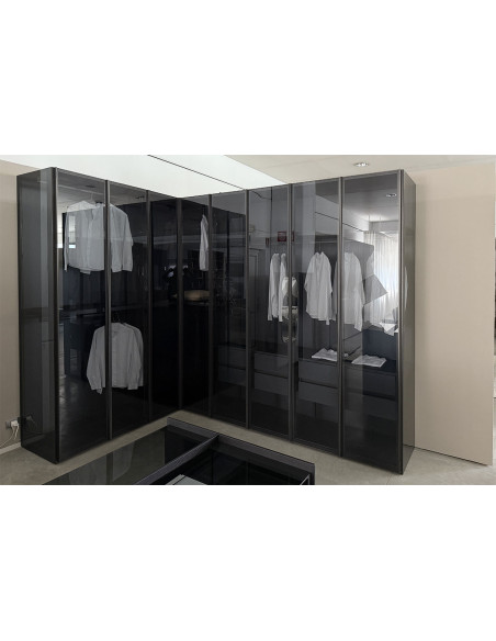 Perry Hinged Doors Wardrobe (Expo Offer) Novamobili - 1