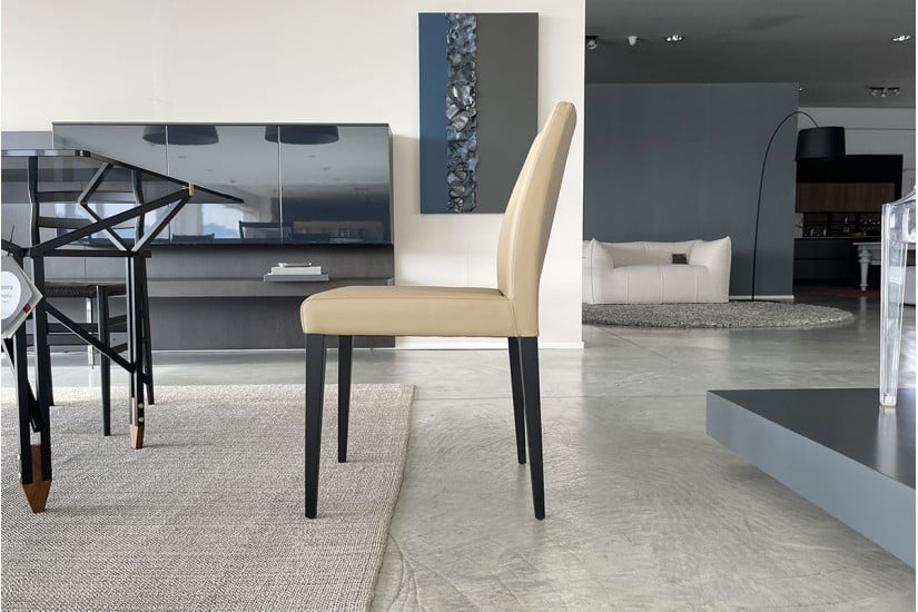 Chaise Liz Beige (Offre Expo) Poltrona Frau - 4