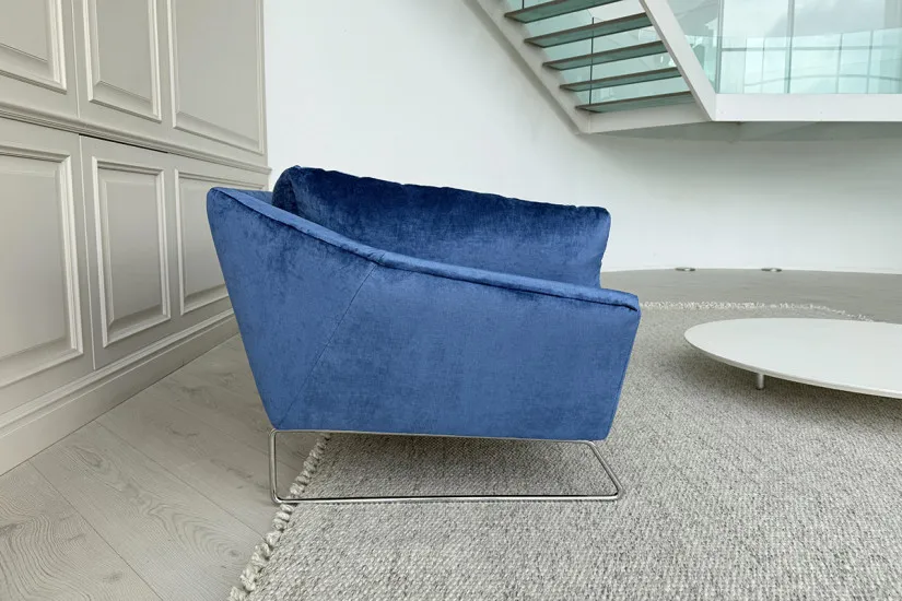 New York Suite Blue Sofa (Expo Offer) Saba - 6