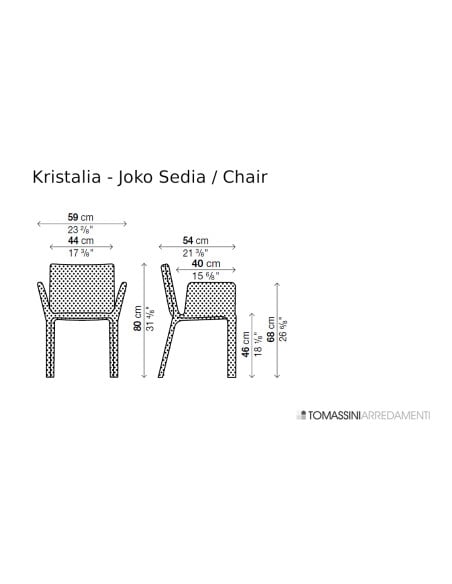 Joko Grey Chair (Expo Offer) Kristalia - 7