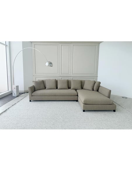 Victor Large Brown Sofa (Expo Offer) Flexform - 1