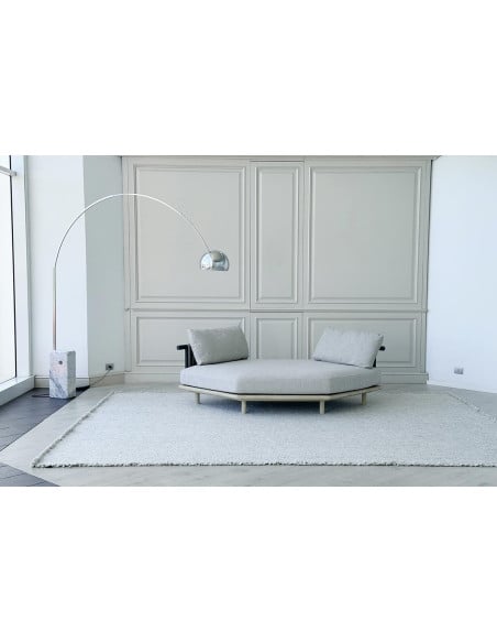 Divano per esterno esagonale Eden bianco Roda - 1