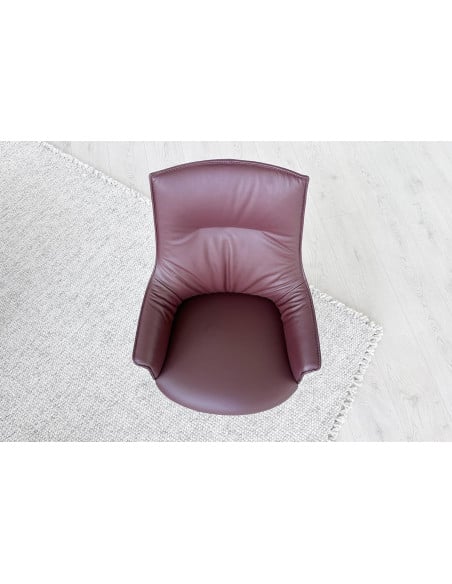 Fauteuil Archibald Task Executive bordeaux (Offre Expo) Poltrona Frau - 5