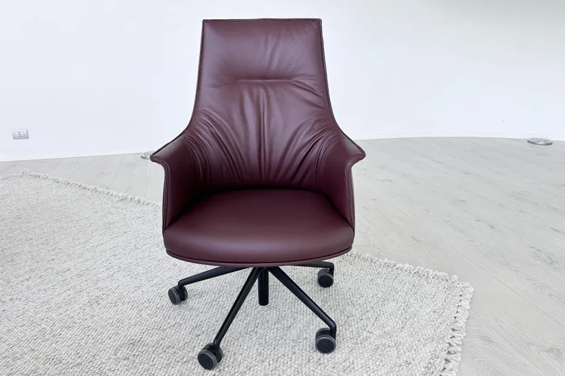 Poltrona Archibald Task Executive bordeaux (Offerta Expo) Poltrona Frau - 1