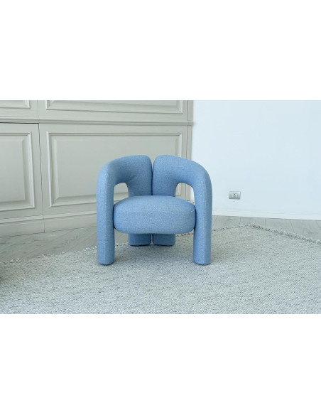 Fauteuil Dudet bleu clair (Offre Expo) Cassina - 1