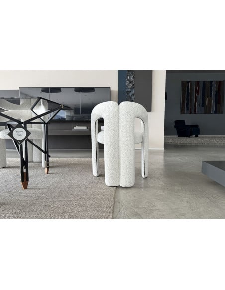 Sedia Dudet in tessuto bianco (Offerta Expo) Cassina - 3
