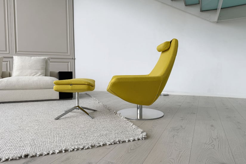 Poltrona Metropolitan gialla (Offerta Expo) B&B Italia - 4