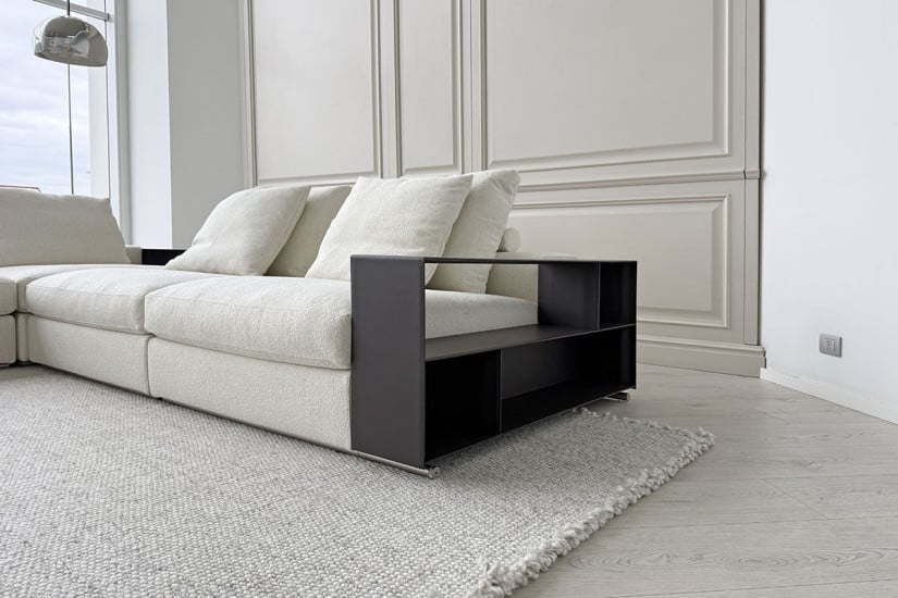 Groundpiece White Sofa (Expo Offer) Flexform - 5