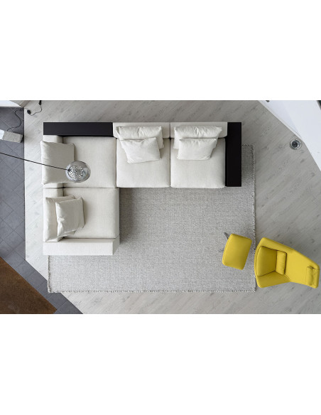 Divano Groundpiece bianco (Offerta Expo) Flexform - 7