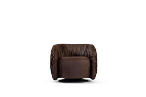 Petit Fauteuil Drapè Lounge Laurameroni | Achats en Ligne