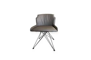 Flaminia Chair in dark gray colour (Expo Offer) Cattelan Italia - 5