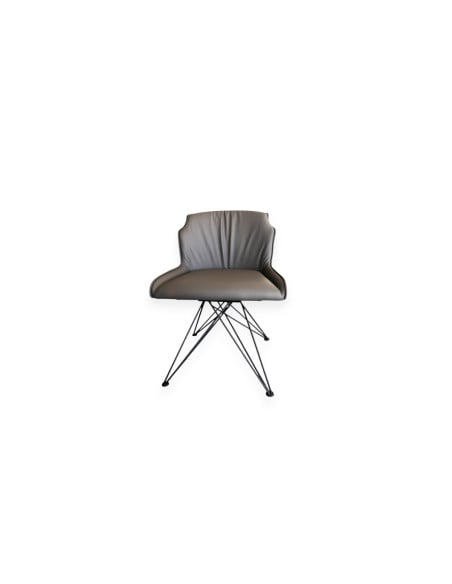 Chaise Flaminia couleur gris foncé (Offre Expo) Cattelan Italia - 5