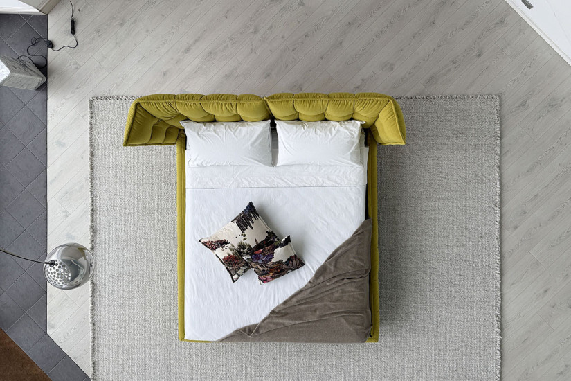 Lit Husk jaune (Offre Expo) B&B Italia - 2
