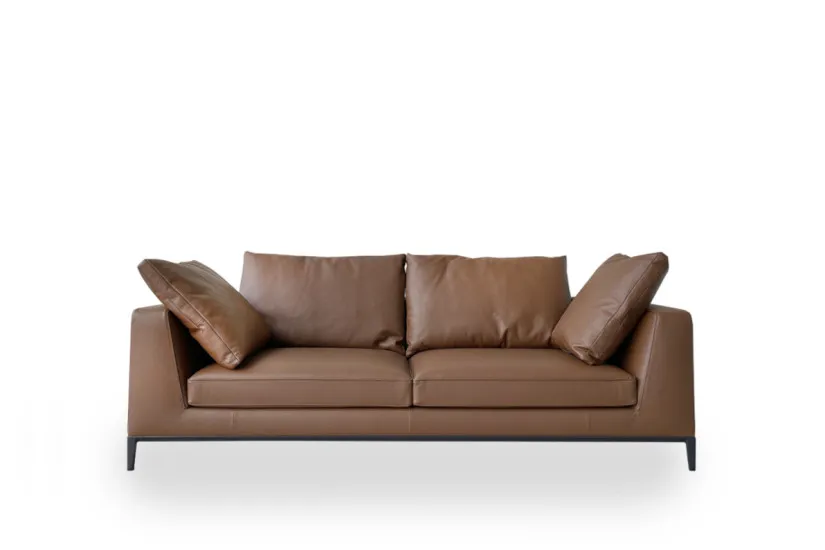 Divano Lucrezia Soft in pelle color noce (Offerta Expo) Maxalto - 7