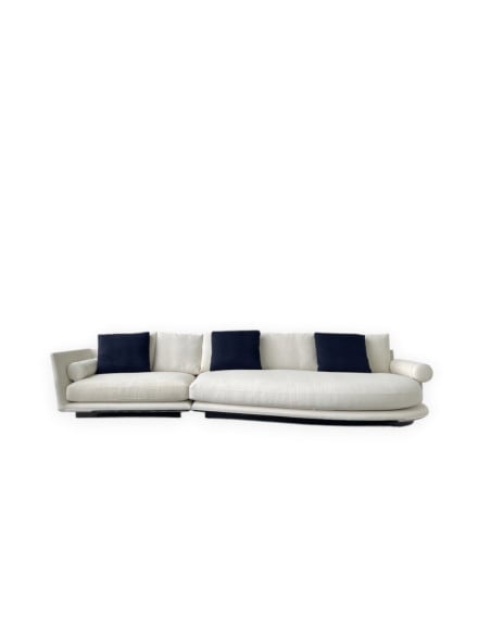 Noonu White Fabric Sofa B&B Italia - 5