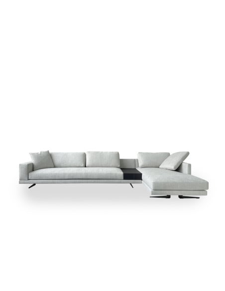 Canapé Mondrian en tissu gris (Offre Expo) Poliform - 6