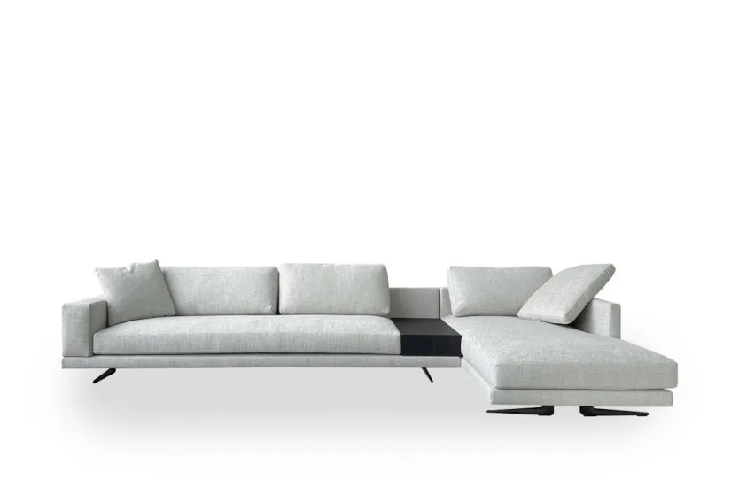 Mondrian Grey Fabric Sofa (Expo Offer) Poliform - 6