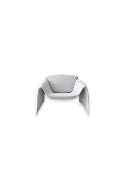 Fauteuil Le Club en tissu sable (Offre Expo) - Poliform