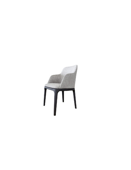 Sedia Grace in tessuto grigio (Offerta Expo)  - Poliform