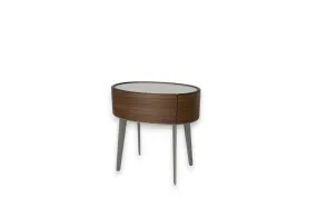 Comodino Kelly in noce canaletto (Expo Offer) Poliform - 7
