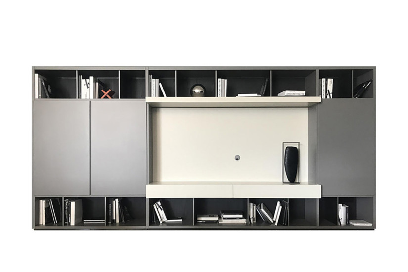 Wall System Olme Noir (Offre Expo) - Poliform