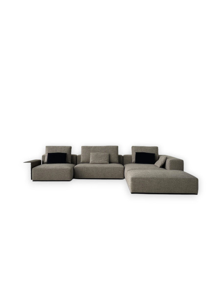 Canapé Westside taupe (Offre Expo) - Poliform