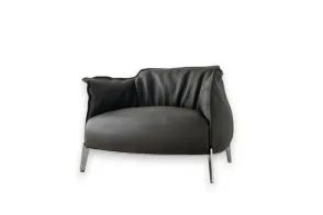 Archibald Gran Comfort Brown Armchair (Expo Offer) Poltrona Frau - 9