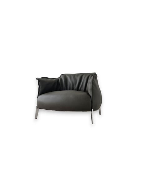 Archibald Gran Comfort Brown Armchair (Expo Offer) Poltrona Frau - 9