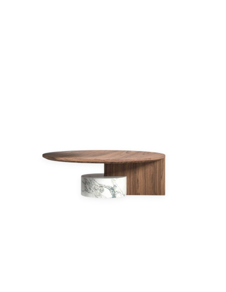 Table basse Sengu en noyer (Offre Expo) Cassina - 4