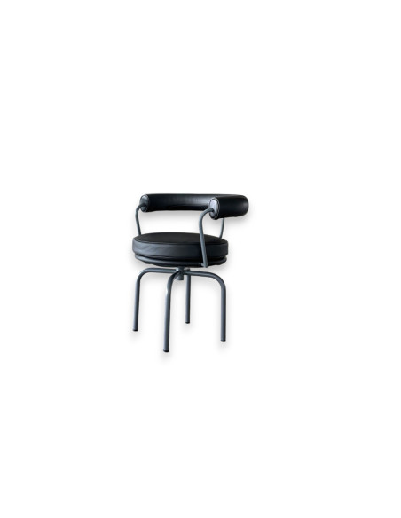 Chaise LC7 en cuir anthracite (Offre Expo) - Cassina