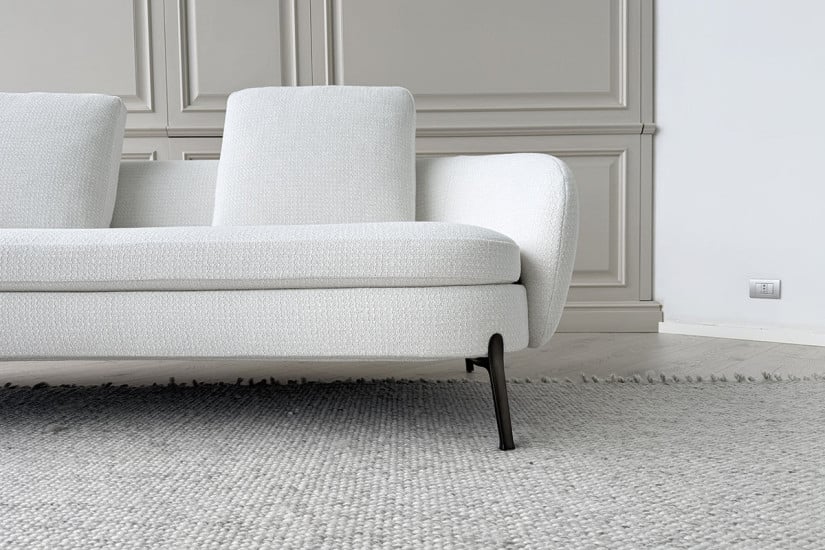 Divano Orbis bianco (Offerta Expo) Poliform - 4