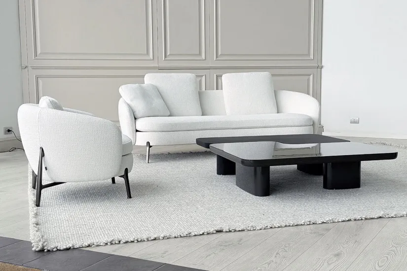 Divano Orbis bianco (Offerta Expo) Poliform - 5